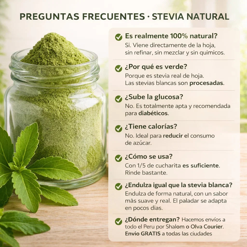 Stevia 100% natural